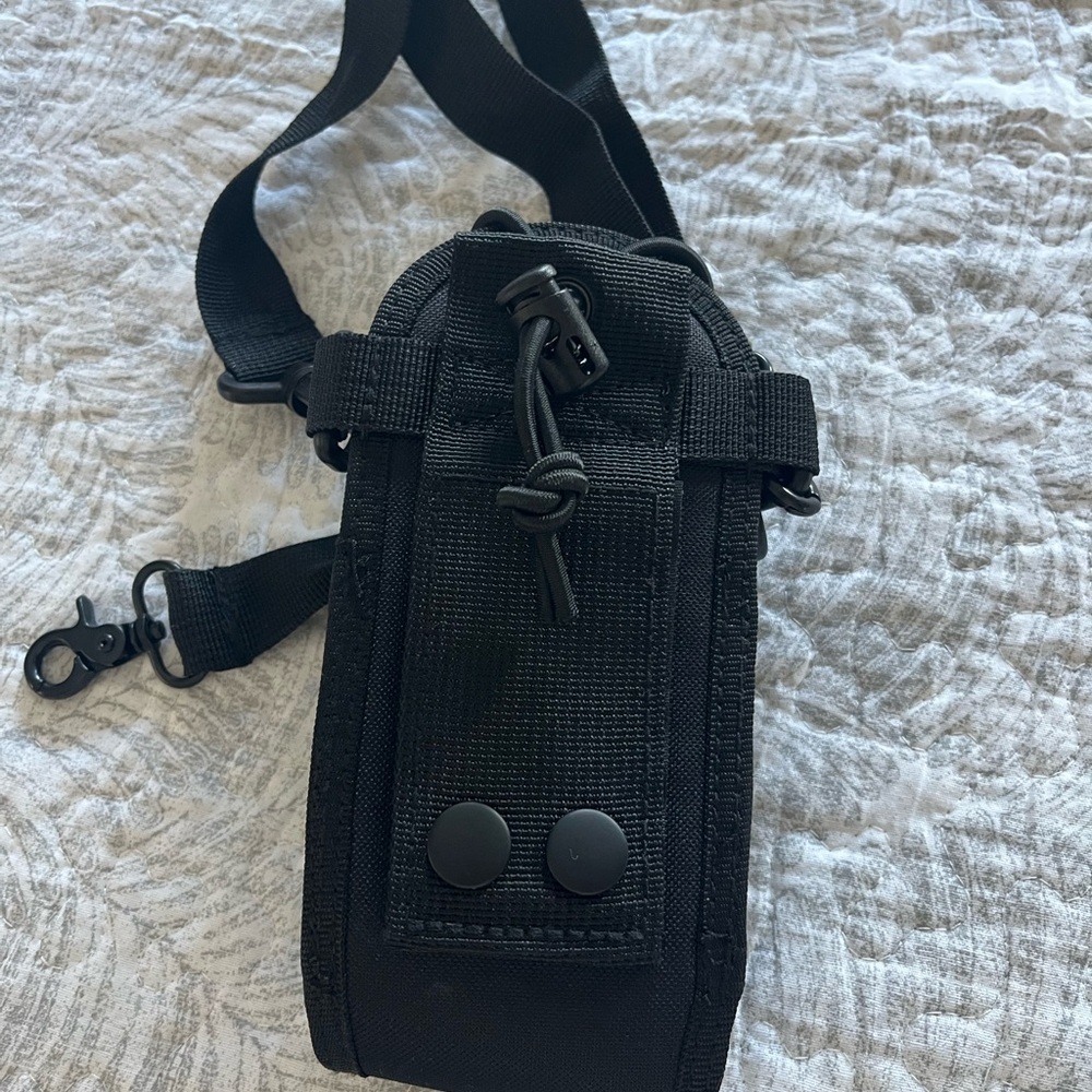 Black Crossbody Radio Holder - Picture 5 of 5